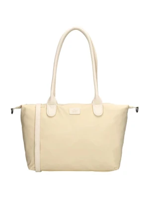 Charm Shopper bag "Buckingham Mono" w kolorze beżowym - 42 x 25 x 15 cm rozmiar: onesize