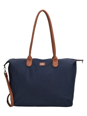 Charm Shopper bag "Buckingham" w kolorze granatowym - 51 x 33 x 14 cm rozmiar: onesize