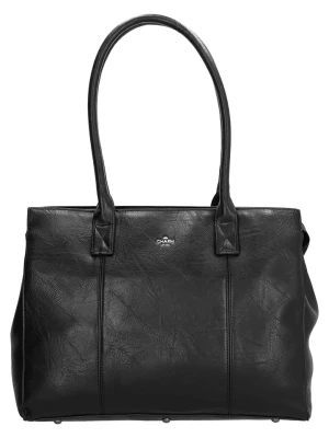 Charm Shopper bag "Dow Gate" w kolorze czarnym - 40 x 31 x 14 cm rozmiar: onesize