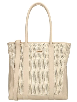 Charm Shopper bag "Hillingdon" w kolorze beżowym - 34 x 35 x 10 cm rozmiar: onesize