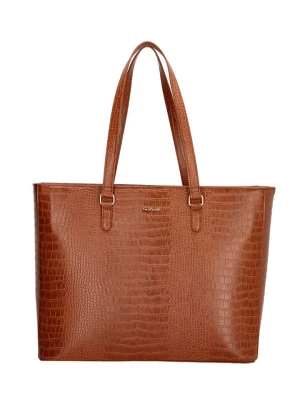 Charm Shopper bag "Midwood" w kolorze karmelowym - 45 x 31 x 13 cm rozmiar: onesize