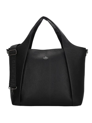 Charm Shopper bag "Mulberry street" w kolorze czarnym - 45 x 31 x 16 cm rozmiar: onesize