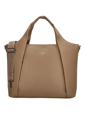 Charm Shopper bag "Mulberry street" w kolorze jasnobrązowym - 45 x 31 x 16 cm rozmiar: onesize