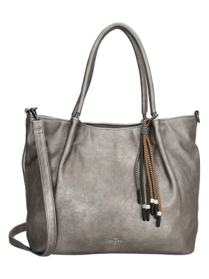 Charm Shopper bag "Tottenham" w kolorze szarym - 36 x 26 x 12 cm rozmiar: onesize