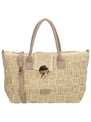 Charm Shopper bag w kolorze beżowym - 41 x 24 x 9 cm rozmiar: onesize