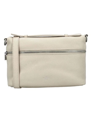 Charm Skórzana torebka w kolorze beżowym - 23 x 15 x 7 cm rozmiar: onesize