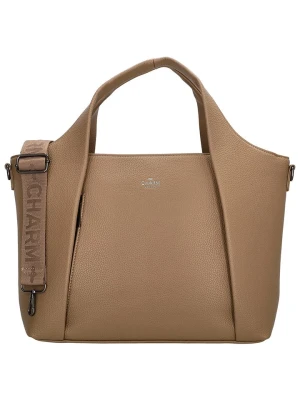 Charm Torebka "Mulberry street" w kolorze jasnobrązowym - 40,5 x 26,5 x 14 cm rozmiar: onesize