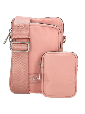 Charm Torebka "Odeon" w kolorze jasnoróżowym - 12 x 18 x 1,5 cm rozmiar: onesize