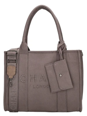 Charm Torebka w kolorze szarym - 34 x 27 x 15 cm rozmiar: onesize