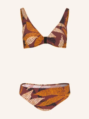 Charmline Bikini Typu Bustier Golden Dusk braun