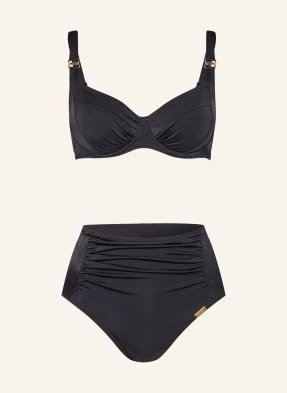 Charmline Bikini Z Fiszbinami Essential Classics schwarz