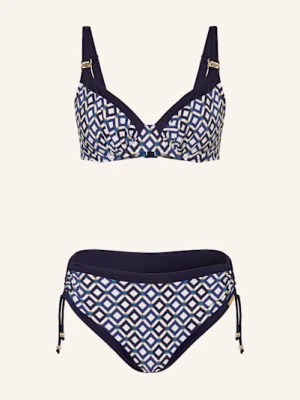 Charmline Bikini Z Fiszbinami Seaside Dining Z Efektem Modelującym blau