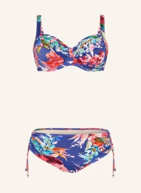 Charmline Bikini Z Fiszbinami Spring Invite blau