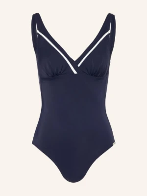 Charmline Kostium Kąpielowy Shape Edge Line blau GRANATOWY