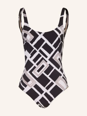 Charmline Kostium Kąpielowy Shape Graphic Frame schwarz