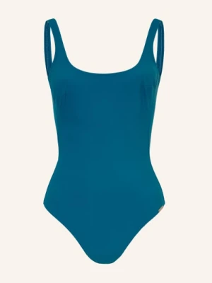 Charmline Kostium Kąpielowy Modelujący Sylwetkę Wellness Essentials blau PETROL