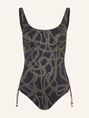 Charmline Modelujący Strój Kąpielowy Interlace Chains schwarz
