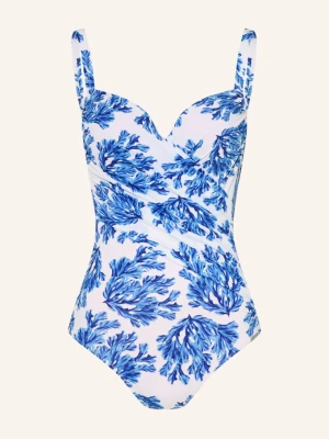 Charmline Modelujący Strój Kąpielowy Seaside Breeze W Stylu Kopertowym blau