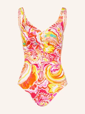 Charmline Modelujący Strój Kąpielowy Summer Infusion rot beżowy