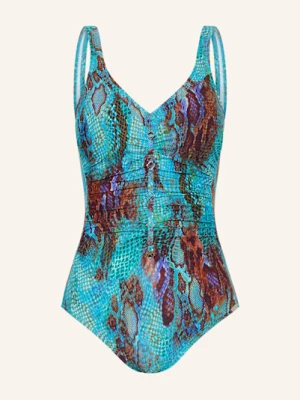 Charmline Strój Kąpielowy Modelujący Aquatic Reptile blau beżowy
