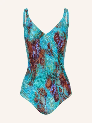 Charmline Strój Kąpielowy Modelujący Aquatic Reptile blau beżowy