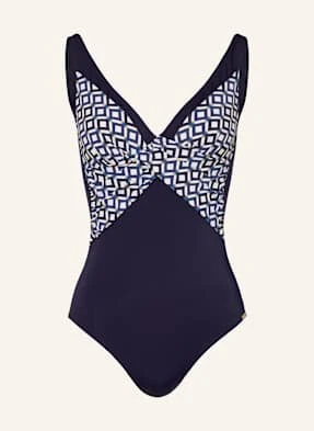 Charmline Strój Kąpielowy Modelujący Seaside Dining blau