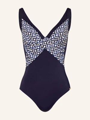 Charmline Strój Kąpielowy Modelujący Seaside Dining blau