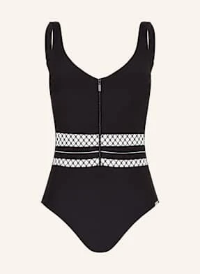 Charmline Strój Kąpielowy Modelujący Textured Dimension schwarz