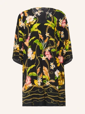 Charmline Sukienka Plażowa Imperial Tropics Z Rękawami 3/4 schwarz czarny
