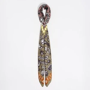 Charms torebka chusta print Ikatmix khaki BIMBA Y LOLA