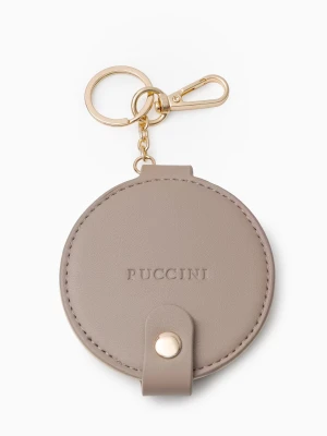 Charms do torebki z lusterkiem beżowy Puccini