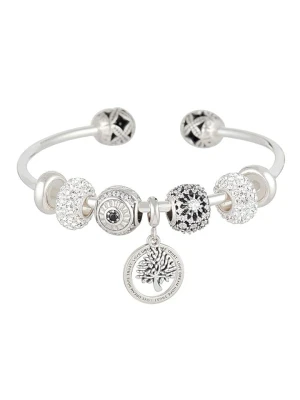 CHARM'S Srebrna bransoletka z charmsami rozmiar: onesize
