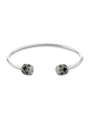 CHARM'S Srebrna bransoletka z cyrkoniami rozmiar: onesize