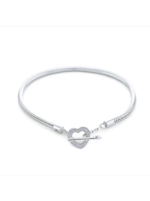 CHARM'S Srebrna bransoletka z elementem ozdobnym rozmiar: onesize