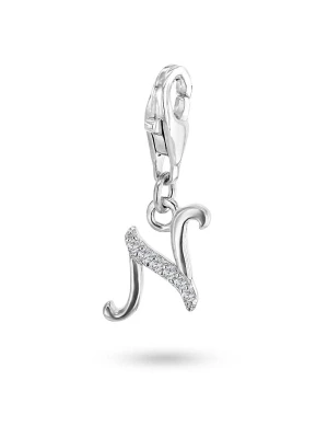 CHARM'S Srebrna zawieszka z cyrkoniami rozmiar: onesize