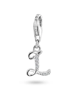 CHARM'S Srebrna zawieszka z cyrkoniami rozmiar: onesize