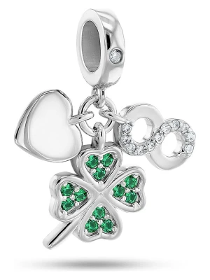 CHARM'S Srebrna zawieszka z cyrkoniami rozmiar: onesize