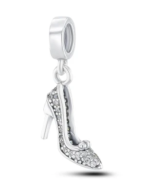 CHARM'S Srebrna zawieszka z cyrkoniami rozmiar: onesize