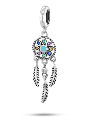 CHARM'S Srebrna zawieszka z cyrkoniami rozmiar: onesize