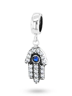 CHARM'S Srebrna zawieszka z cyrkoniami rozmiar: onesize