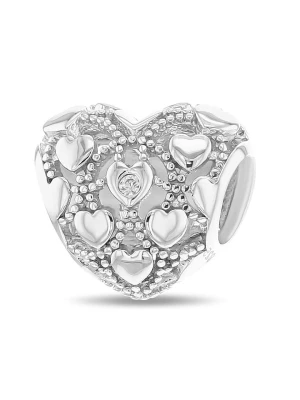 CHARM'S Srebrny charms rozmiar: onesize