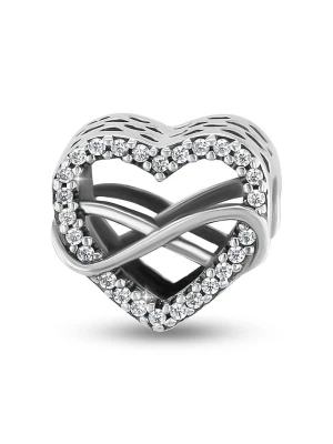 CHARM'S Srebrny charms z cyrkoniami rozmiar: onesize