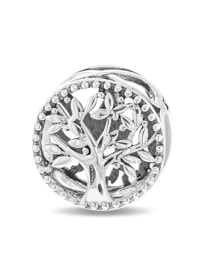 CHARM'S Srebrny charms z cyrkoniami rozmiar: onesize