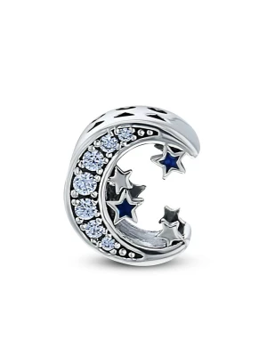 CHARM'S Srebrny charms z cyrkoniami rozmiar: onesize