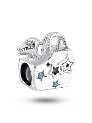 CHARM'S Srebrny charms z cyrkoniami rozmiar: onesize