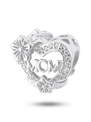 CHARM'S Srebrny charms z cyrkoniami rozmiar: onesize