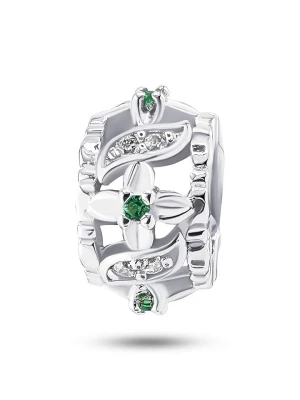 CHARM'S Srebrny charms z cyrkoniami rozmiar: onesize