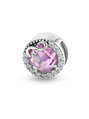 CHARM'S Srebrny charms z cyrkoniami rozmiar: onesize