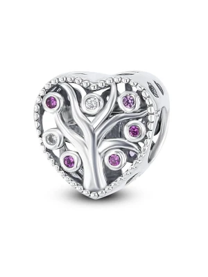 CHARM'S Srebrny charms z cyrkoniami rozmiar: onesize