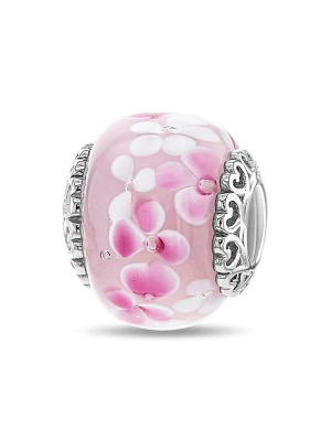CHARM'S Srebrny charms ze szkłem Murano rozmiar: onesize